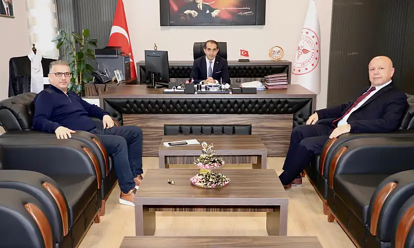 Aslan ve Yelken'den İl Müdürü Şirik'e ziyaret