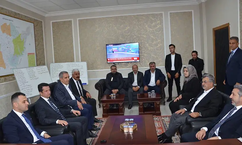 Bakan Yardımcısı Aydın'dan İl Özel İdaresine ziyaret