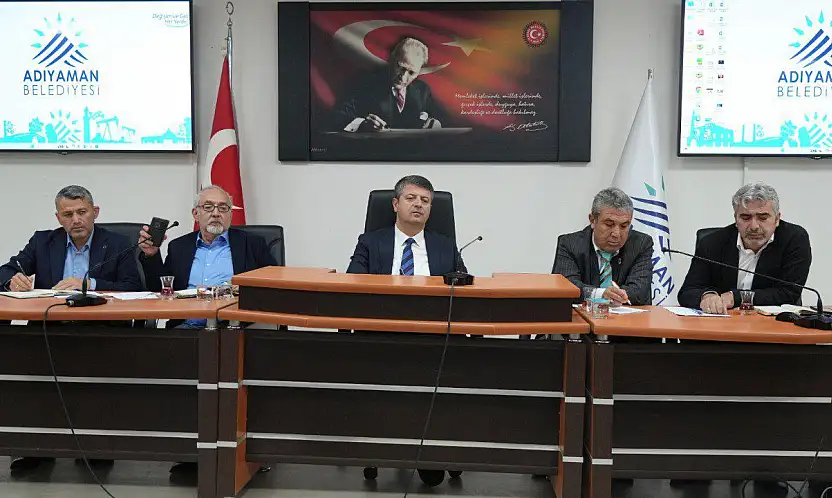 Başkan Abdurrahman Tutdere Muhtarlarla İstişare Toplantısında bir araya geldi