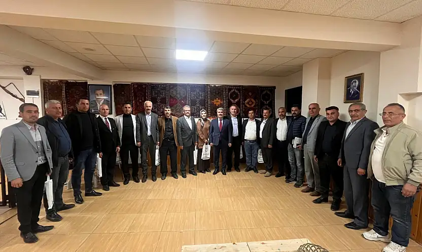 Başkan Alkan muhtarlarla bir araya geldi