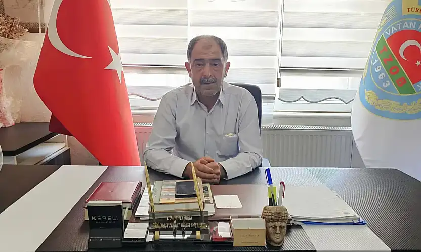 Başkan Aras: Kar bizim ve çiftçimizin yüzünü güldürdü