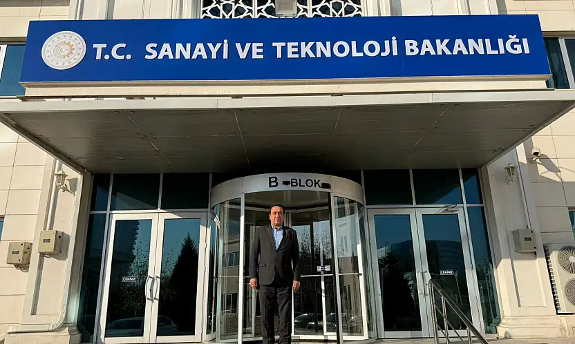 Başkan Arslan'dan Sanayi ve Teknoloji Bakanlığına ziyaret