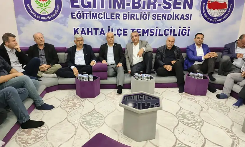 Başkan Çelebi ve Başkan Hallaç'tan Memur-Sen Kahta temsilciliğine ziyaret