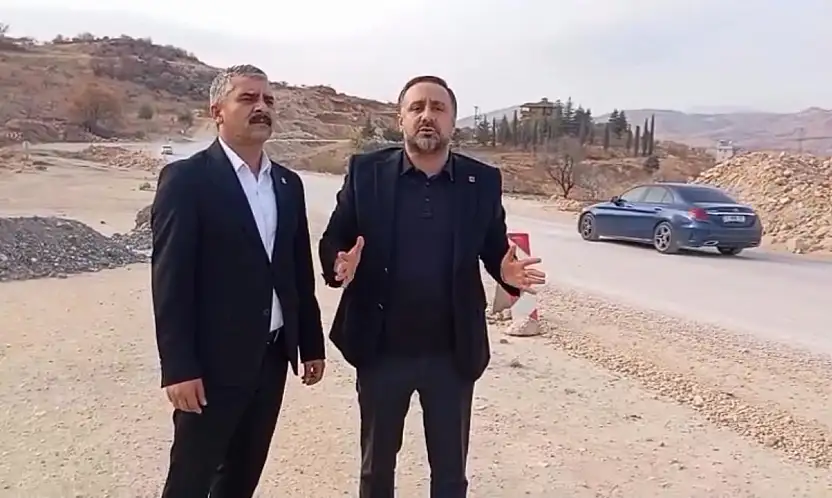 Başkan Doğan Gölbaşı-Besni bağlantı yolunun bitirilmemesine tepki gösterdi