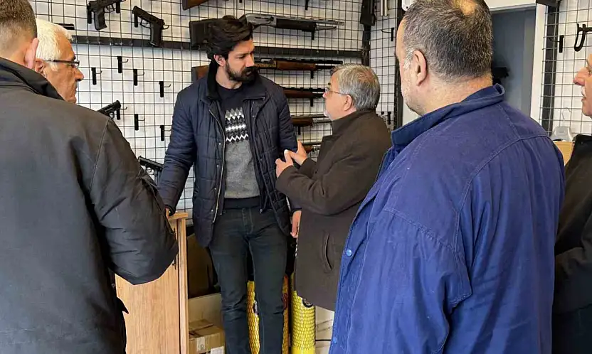 Başkan Ekrem Çadır, esnaflarla bir araya geldi