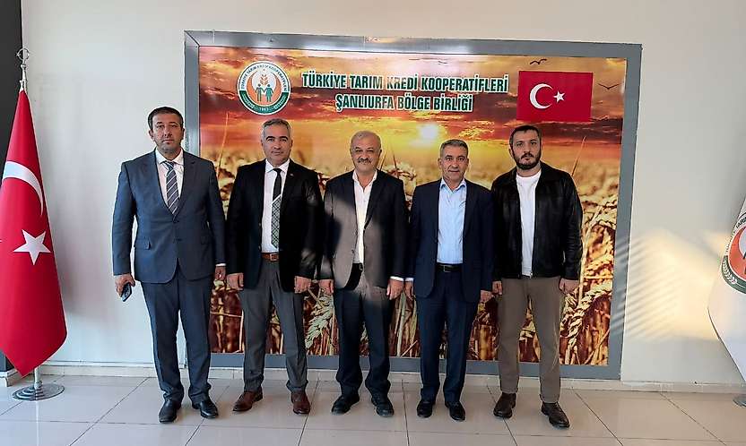 Başkan Olgun'dan Tarım Kredi Kooperatifleri Şanlıurfa Bölge Müdürlüğü'ne ziyaret