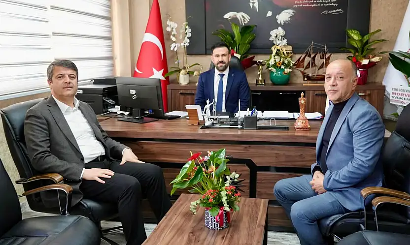 Başkan Tutdere'den Başhekim Yaman'a hayırlı olsun ziyareti