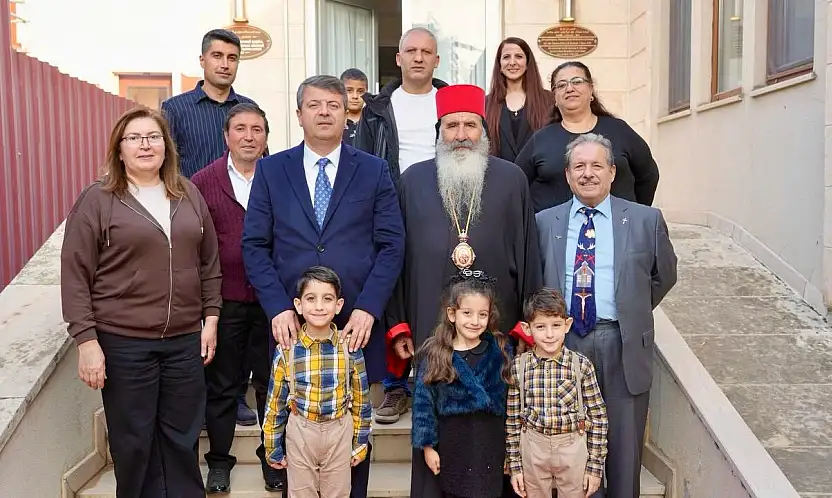 Başkan Tutdere'den Melki Ürek'e Noel Bayramı ziyareti