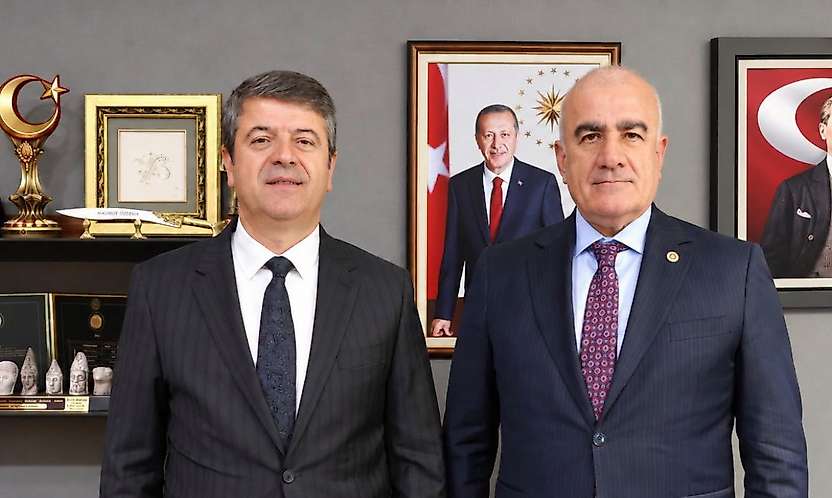 Başkan Tutdere'den Milletvekili Özhan'a ziyaret