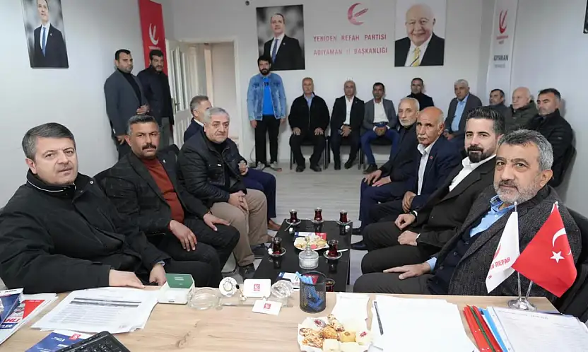 Başkan Tutdere'den Yeniden Refah Partisine ziyaret