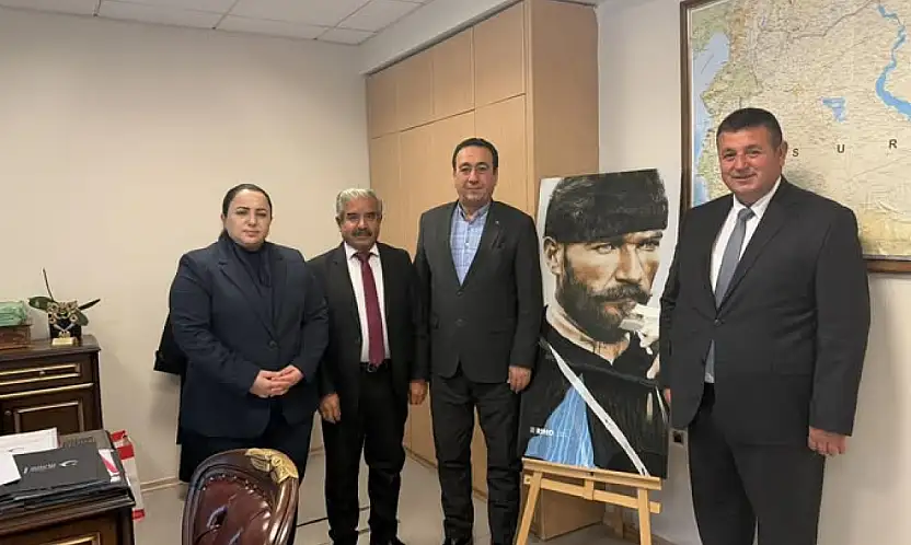 Besni Heyetinden Nazlı Demir'e vefa ziyareti