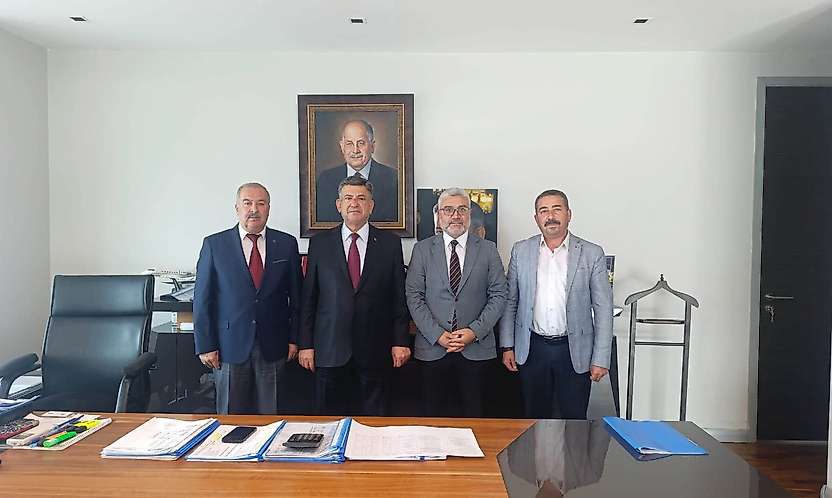 Besni İlçe Müftüsü Erçek'ten Ali Erdemoğlu'na ziyaret