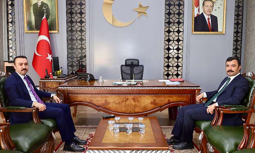 Çelikhan Kaymakamından İade-i Ziyaret