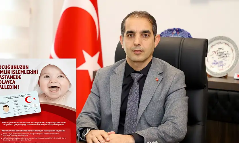 Çocuğunuzun kimlik işlemlerini hastanede kolayca halledin