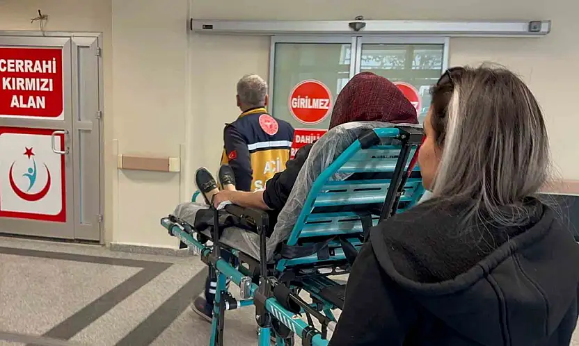 Devrilen elektrikli bisikletin sürücüsü yaralandı