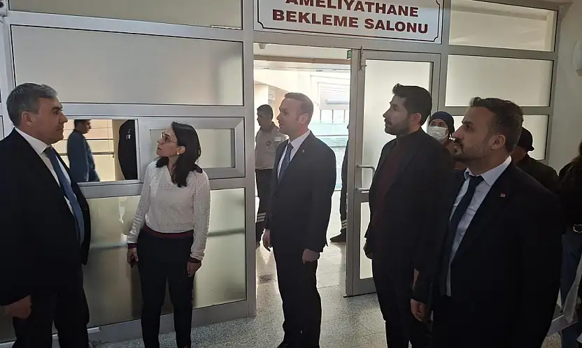 Eğitim Araştırma Hastanesinde ameliyathane bekleme salonu açıldı