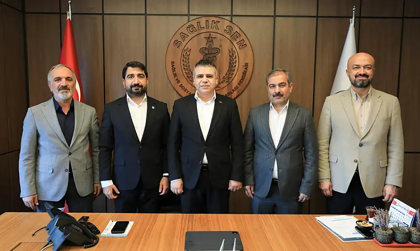 Eğitim Bir-Sen heyetinden Başkan Barutçu'ya ziyaret