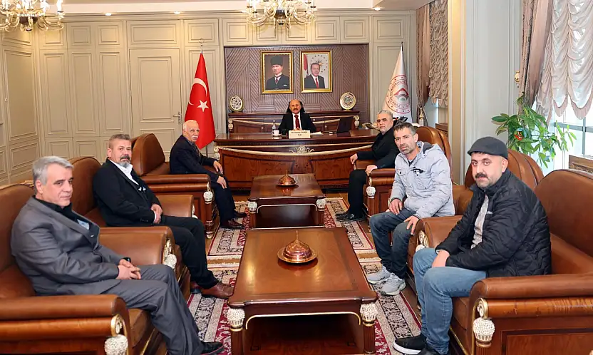 Fırıncılar Odası Başkanı Dağcı'dan Vali Varol'a ziyaret