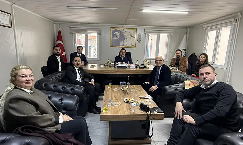 Fransa ve Türkiye Belediyeler Birliği Heyetinden Başkan Yıldırım'a ziyaret