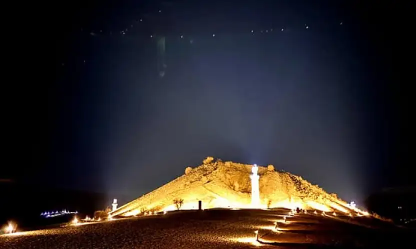 Geceye Işık, Tarihe Nefes, Karakuş Tümülüsü aydınlandı