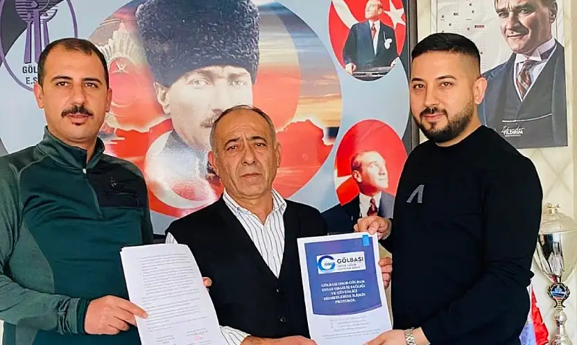 Gölbaşı Esnaf Odası ile OSGB arasında protokol imzalandı