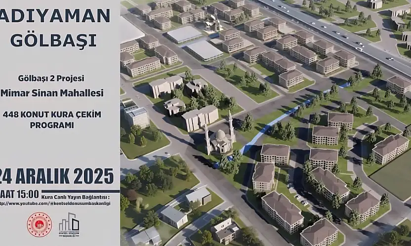 Gölbaşı için 448 konut kurası