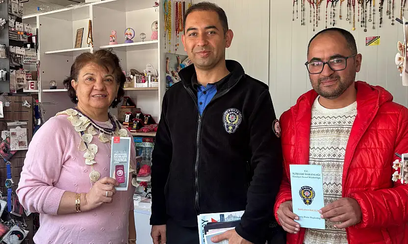Gölbaşı'nda esnaflara güvenlik ve dolandırıcılık eğitimi verildi