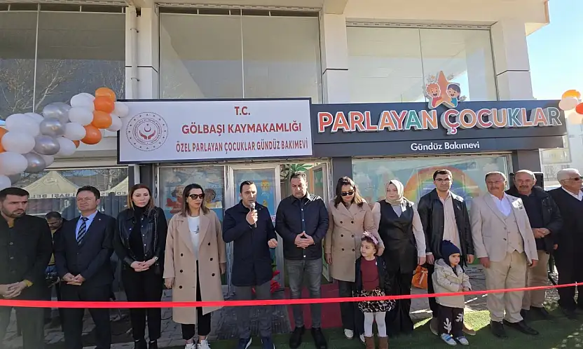 Gölbaşı'nda gündüz bakım evi hizmete girdi