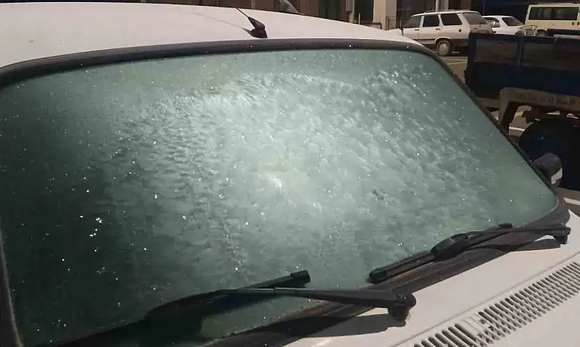 Gölbaşı'nda soğuk hava etkisini gösteriyor