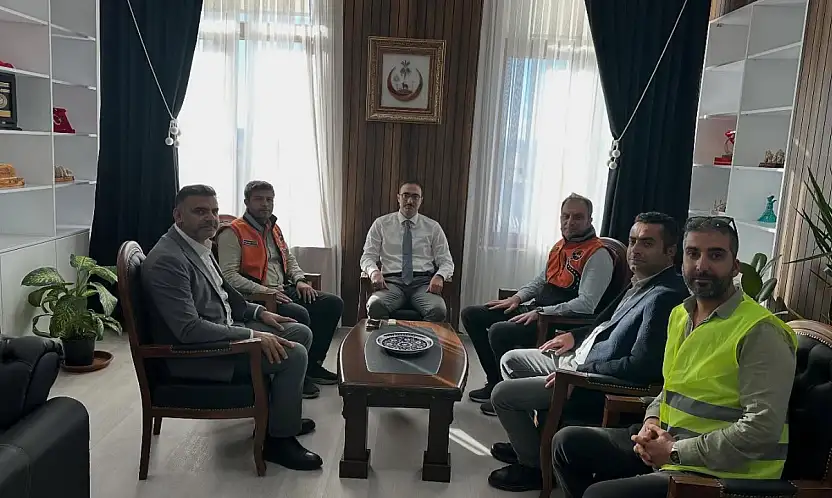 Güneş'ten Kaymakam Yıldız'a ziyaret