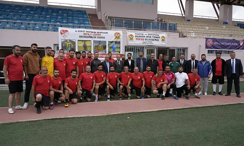 Güneş: UEFA C Lisans antrenörlük kursumuzu en güzel şekilde tamamladık