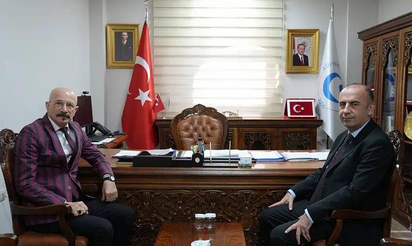 Haydar Bağış'tan Rektör Keleş'e veda ziyareti