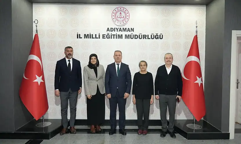 Hayırsever Saral ailesinden İl Müdürü Tosun'a ziyaret