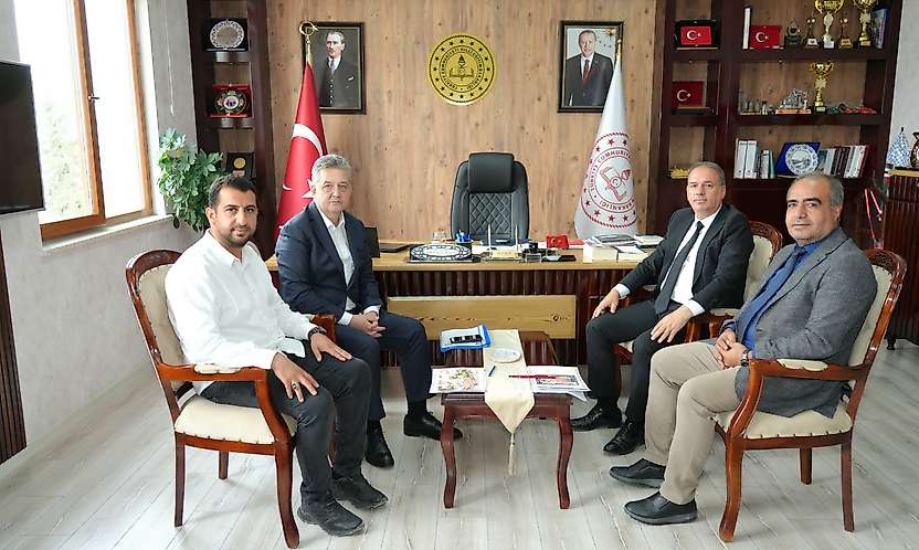 İl Emniyet Müdürü Arzum Nazman'dan Tosun'a ziyaret