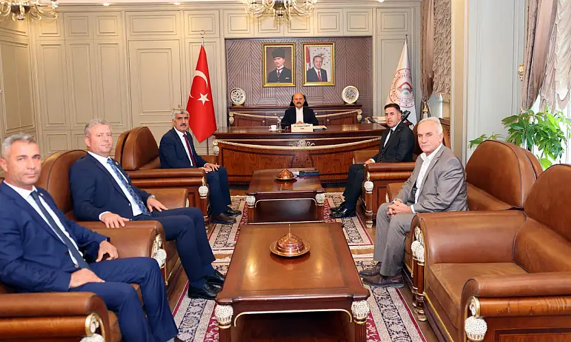 İl Genel Meclis Üyelerinden Vali Varol'a ziyaret