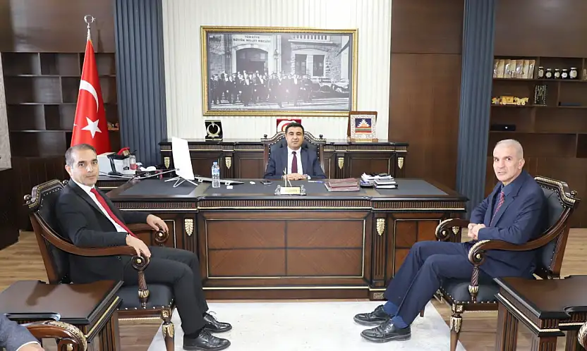 İl Müdürü Şirik'ten Kaymakam Güngör'e ziyaret