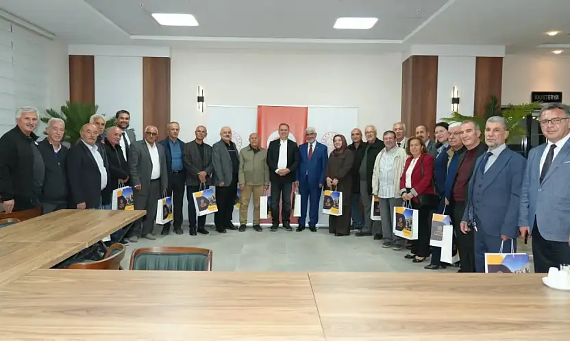 İl Müdürü Tosun, Emekli öğretmenlere bir araya geldi