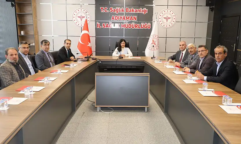 İl Sağlık Müdürlüğünde değerlendirme toplantısı gerçekleştirildi