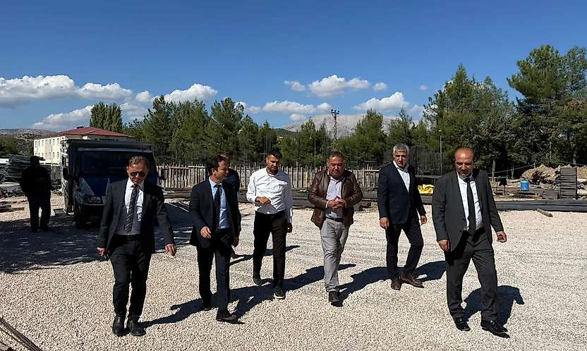 İlçe Milli Eğitim Müdürü Torun Fen Lisesinde incelemelerde bulundu