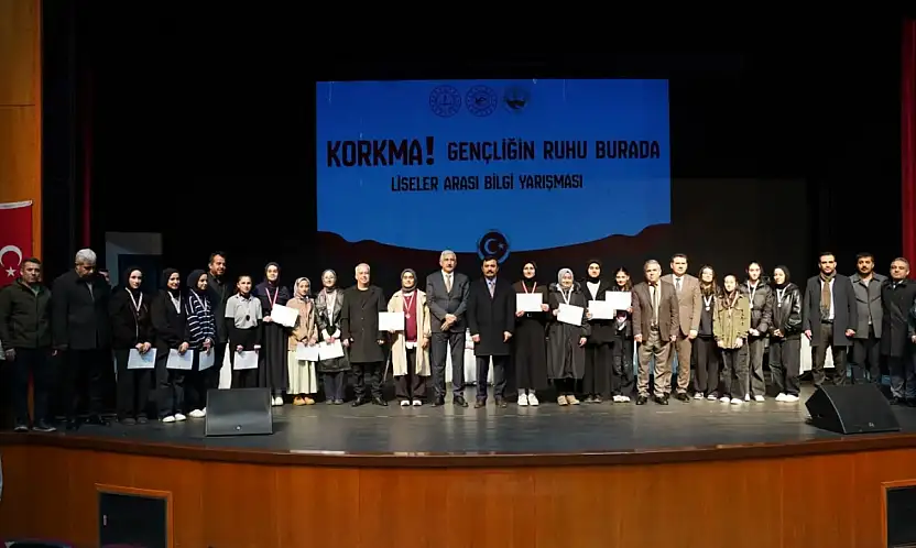 Kahta'da Liseler Arası Bilgi Yarışması düzenlendi