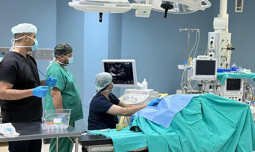 Kâhta Devlet Hastanesi'nden Tarihi Adım: TRUS-Bx İlk Kez Uygulandı