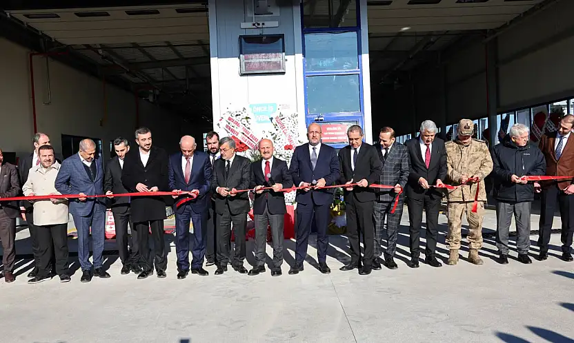 Kâhta ilçesinde Yeni Araç Muayene İstasyonu hizmete açıldı