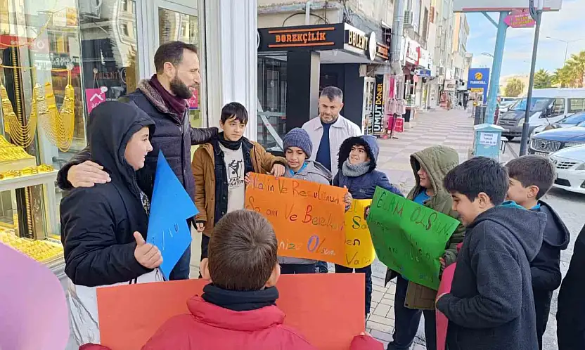 Kahta Selamlaşıyor Projesiyle öğrencilerden anlamlı ziyaretler