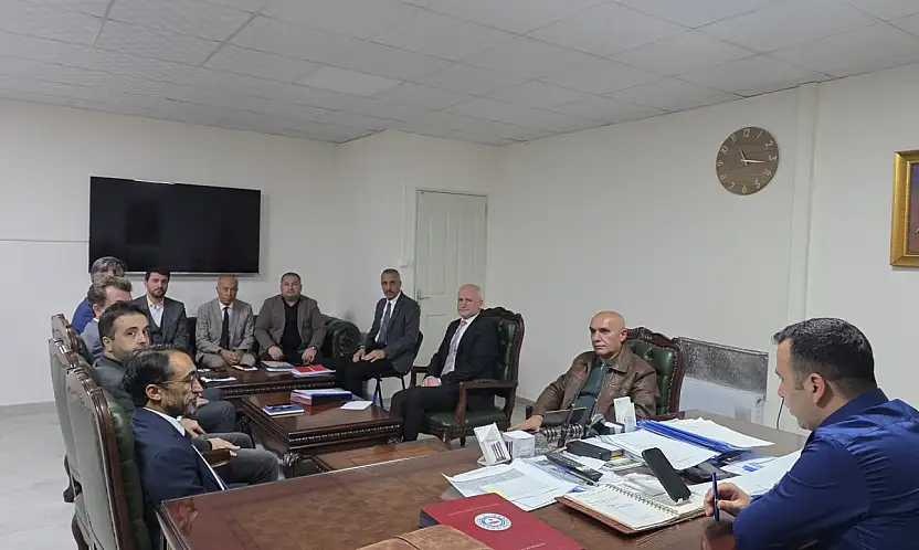 Kaymakam Algın kurum müdürleriyle bir araya geldi