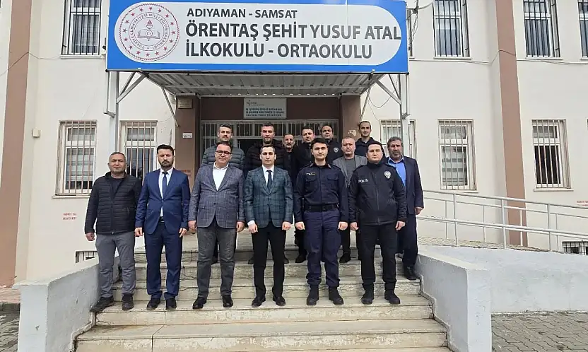 Kaymakam Gökçayır ve Başkan Fırat öğrencilerle bir araya geldi