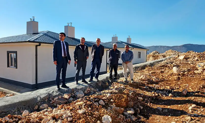 Kaymakam Güngör Boyundere köyünde incelemelerde bulundu