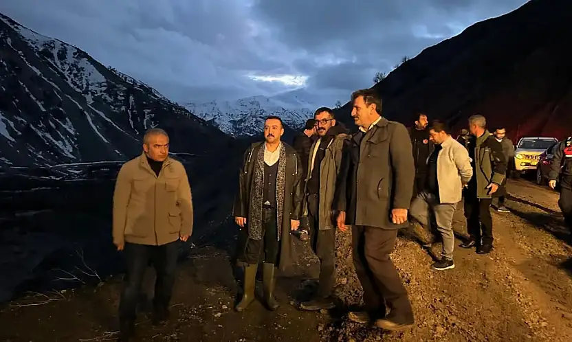 Kaymakam Pelvan yol çalışmalarını yerinde inceledi