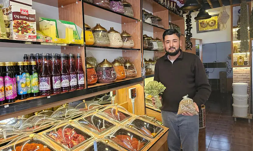 Kış mevsimi nedeniyle bitkisel çaylara yoğun ilgi