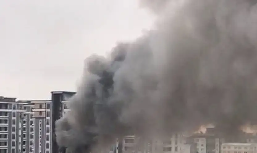 Konteyner kentte korkutan yangın