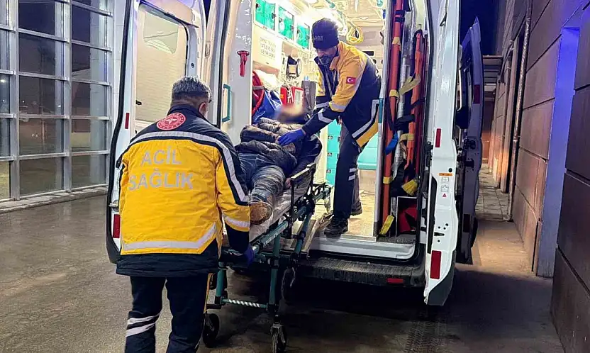 Madde kullandığı iddia edilen 2 şahıs hastaneye kaldırıldı